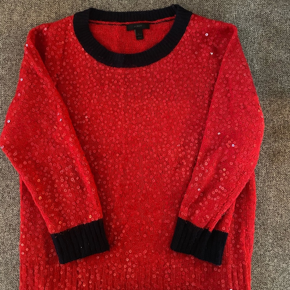 J. Crew sequin sweater